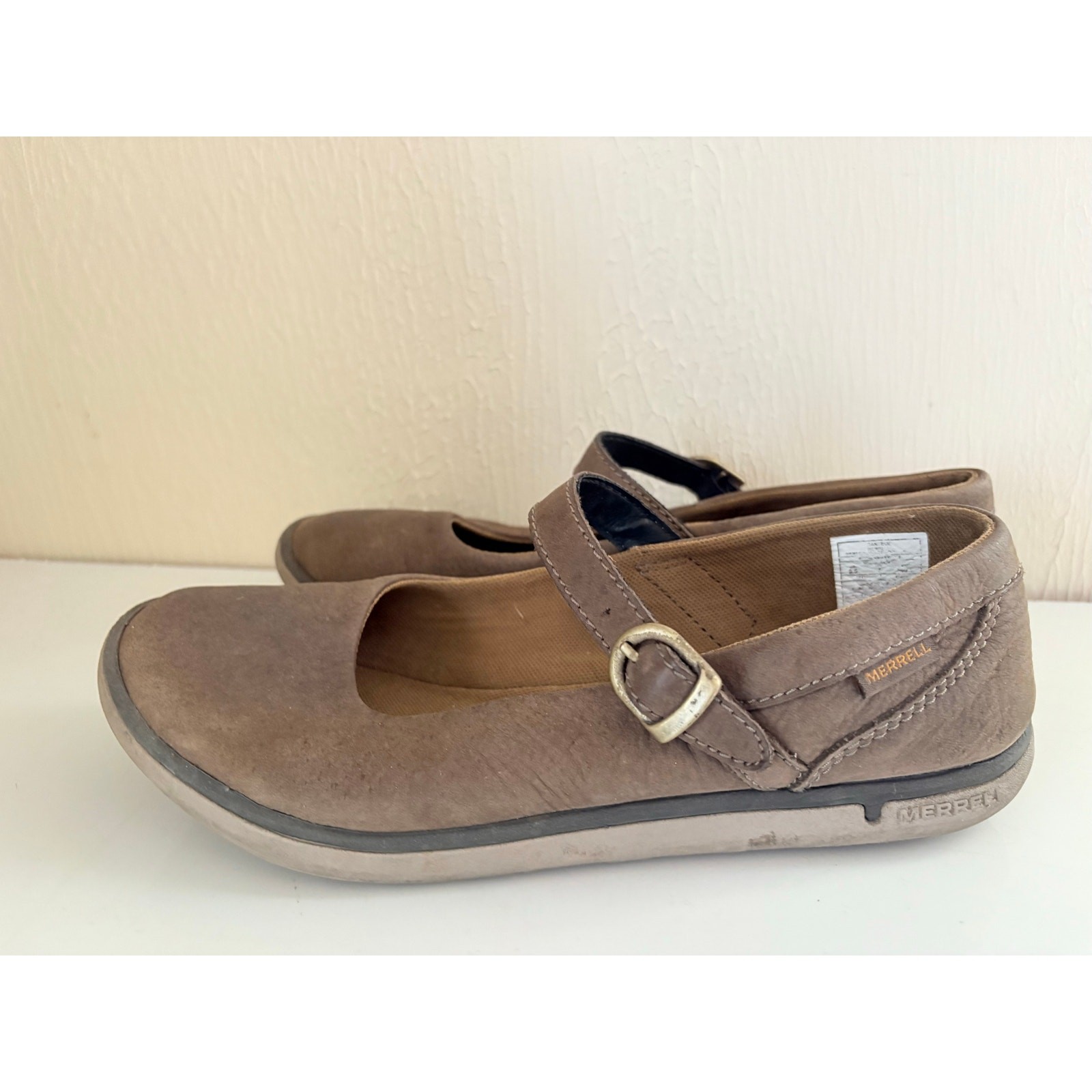 Scarpe Merrell donna Duskair Maui Mary Jane taglia 9 5 marrone