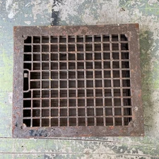 Large Cast Iron Grate