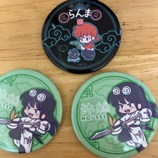 Ranma 1/2 Can Badge Set