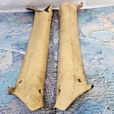 1968-1972 Pontiac Grand Prix Gm A Body Beige Lh Rh Interior A Pillar Trim Pair