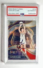 Caitlin Clark Signed 2024 Panini Select Courtside #218 Fever Auto SP RC PSA/DNA