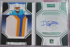 2022 Panini Playbook - Rookie Jersey Autographs Isaiah Spiller #216 Green 🔥/25!