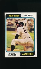 1974 Topps #529 Horace Clarke * 2nd Base * New York Yankees * EX-MT *