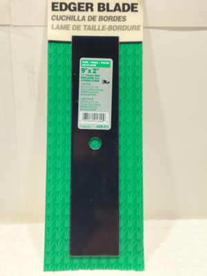 NEW Arnold Edger Blade 9'' X 2'' with 1/2'' Round Center Hole AEB-411 MADE IN USA