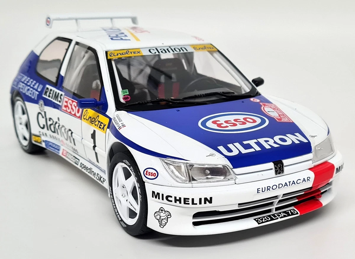 Figurine 1/43 Rallye Peugeot 2002 Dany - Marcus Grönholm - échelle 1:43