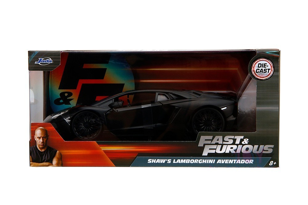 Fast & Furious Shaw's Lamborghini Aventador Furious 7 JADA Diecast