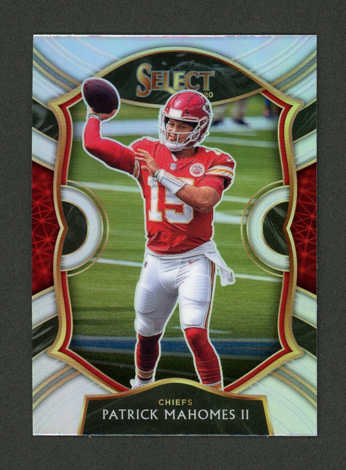 2020 Select Patrick Mahomes Concourse Silver Prizm #2 - Kansas City Chiefs