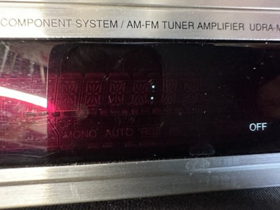 Denon UDRA-M7 Silver 65W Amp Component System Stereo Integrated