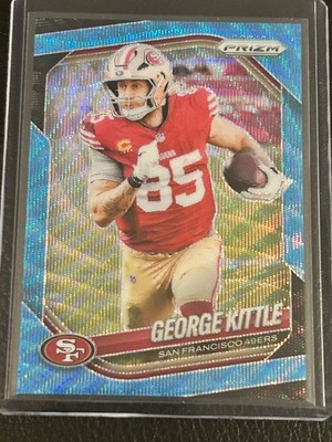 2025 Panini Prizm - George Kittle - Blue Wave /230
