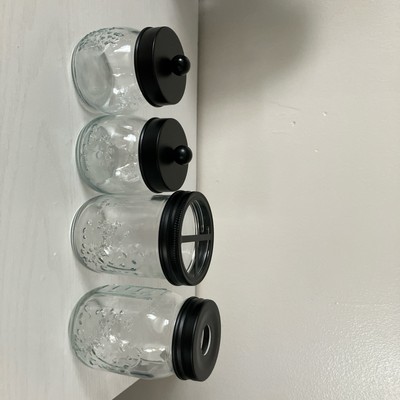 bathroom accessories set glass