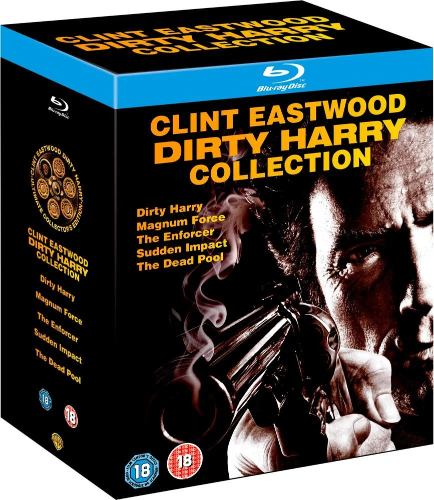 Dirty Harry Movie Collection (5 Films) Blu-Ray