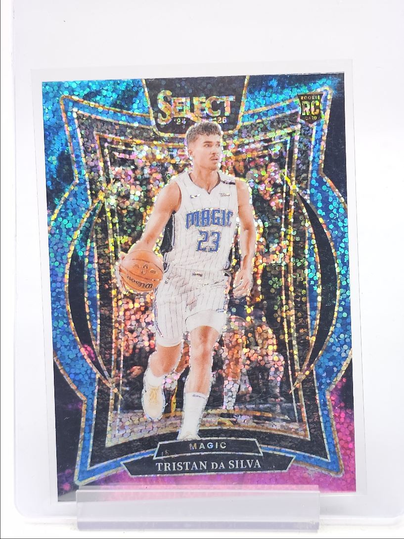 TRISTAN DA SILVA 2024-25 SELECT CONCOURSE ROOKIE COSMIC PRIZM RC Q4416