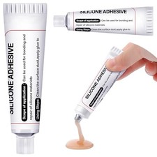 Pcs Silicone Adhesive Glue for Skin Doll Repair Flesh Color Soft Adhesive 1