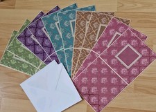 20teiliges Grußkartenset, Unique Lotus