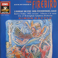 Stravinsky, Birmingham Symphony Orchestra, Simon Rattle - The Firebird (1910) CD