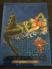 2024 Upper Deck Marvel Masterpieces '92 Platinum Enchantress Blue Traxx #21