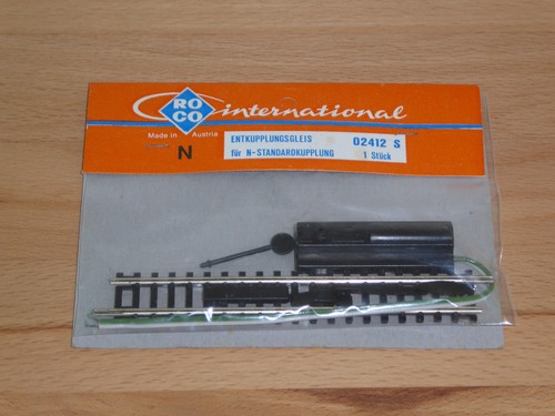 Roco 02412 S 2407 Entkupplungsleis Gleise gebogen Spur N/H0 | Zustand: Gebraucht