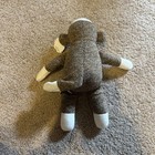 Chelsea Teddy Bear Co Company Sock Monkey Brown & White Stuffed Animal Plush Toy — photo 2