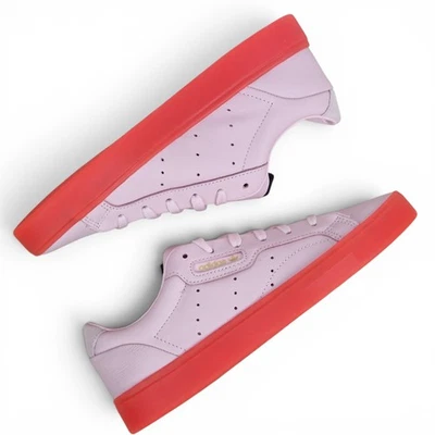 Adidas Sleek W Damen Sneaker Gr. 38 Neu OVP Pink Diva Red BD7475 Originals Leder - Bild 1 von 4