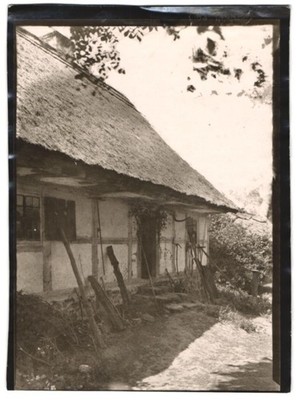 Fotografie W. Apel, Berlin, Ansicht Schwerin / Mark, Bauernhaus, Fachwerkhaus m 