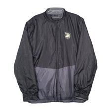 Army Black Knights XL Reversible Jacket 2 In 1 Mens Windbreaker Fleece Football