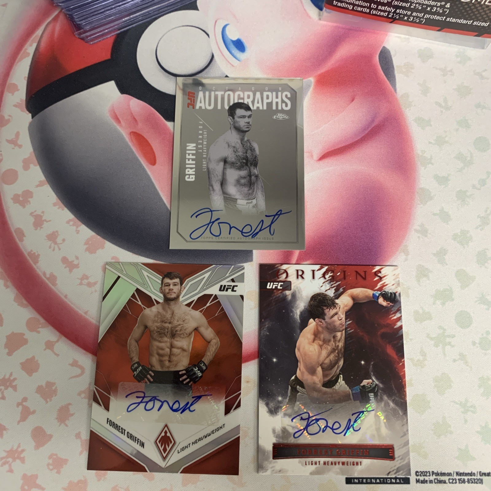 Panini Chronicles 2023 Forrest Griffin Origins Autographs Auto #OA-FGF Red SP