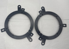 Fits Toyota Sequoia Front Door 5.25" 6.5" Aftermarket Speaker Adapter, NO-SCREWS