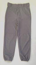 Alleson Athletic Youth Boy's Gray Baseball Pants  Large  Excellent Condition 