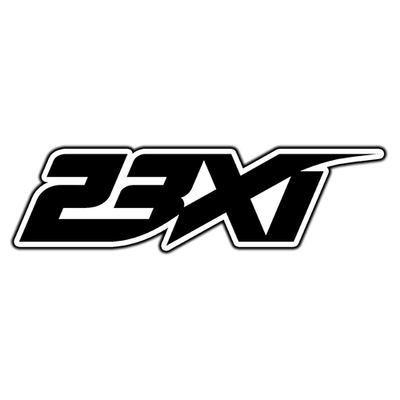 #ad #ad 23XI Racing Black Logo #3 Sticker Waterproof Vinyl Decal Die Cut Car Garage $35.95