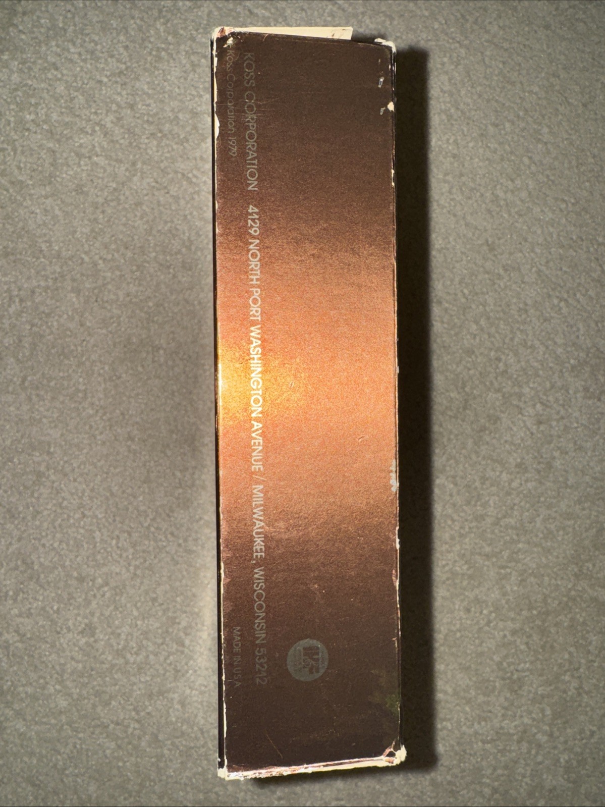 Vintage KOSS HV/X High Velocity Stereo Headphones Vintage 1979 - AS IS