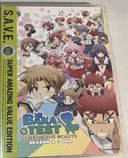 Baka and Test: Summon the Beasts Season 2 + OVA (S.A.V.E.) 3-Disc DVD Set Funi..