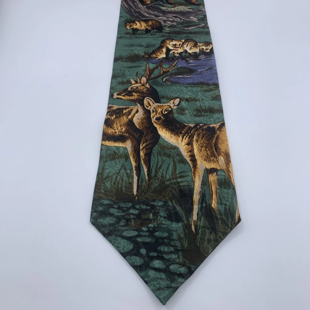 Cravate Marc Dennis American Pride Bald Eagle - Soie, Occasion, Style Classique