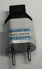 HQRP US-EU-1 US To EU Travel Plug Adapter 125V 250V 6A Europe Power Outlet