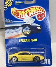 Hot Wheels Mattel 1991 Ferrari 348 # 118 New Sealed #5666