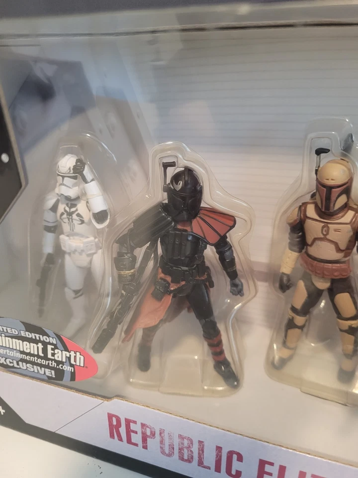 Star Wars 30th 77-07 Republic Elite Forces Mandalorians Clone Troopers Sellado Foto 4 de 4