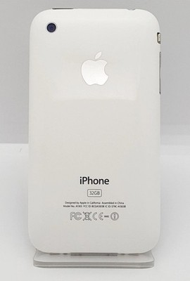 iPhone 3GS White (RARE) 32GB iOS 3.1.3 w Box Unlocked A1303 Near