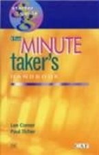 The Minute Taker's Handbook (Starter Guides) by Comer, Lee Paperback Book The