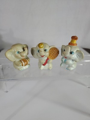 Vintage Disney Dumbo 2'' PVC Figures Figurine Cake Topper Toy -RARE 60's?  READ