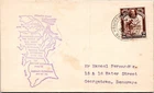 1934 British Guiana Commemorative of the Union 2 cents 1st Day Cover