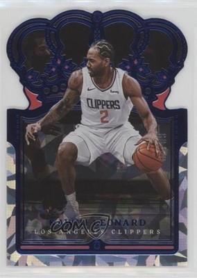 2021-22 Panini Crown Royale Blue Crystal 89/99 Kawhi Leonard #32 hs9