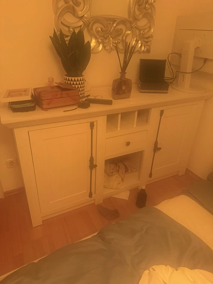 Kommode Sideboard Highboard Schrank Anrichte mit 2 Türen und Schubladen