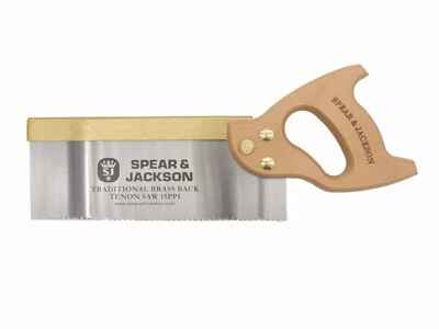 Rückensäge Spear & Jackson 10"(254mm) x 15ppi Traditional Tenon Saw 9540B