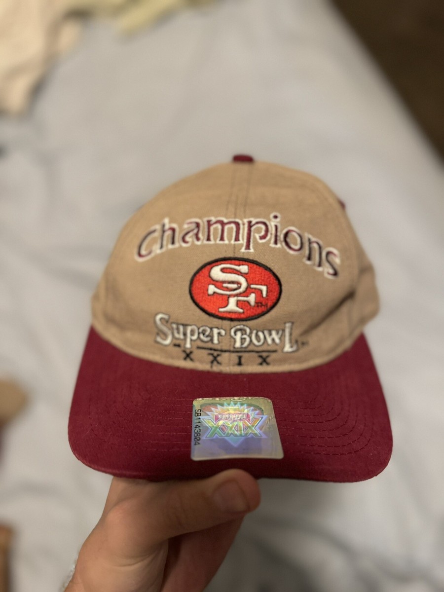 LOGO 7 SF San Francisco 49ers Cap Hat SnapBack Super Bowl