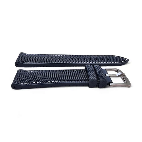 Elite Hybrid FKM Rubber Sailcloth Divers Watch Strap Band Two Piece 20 21 22 mm - Picture 72 of 94