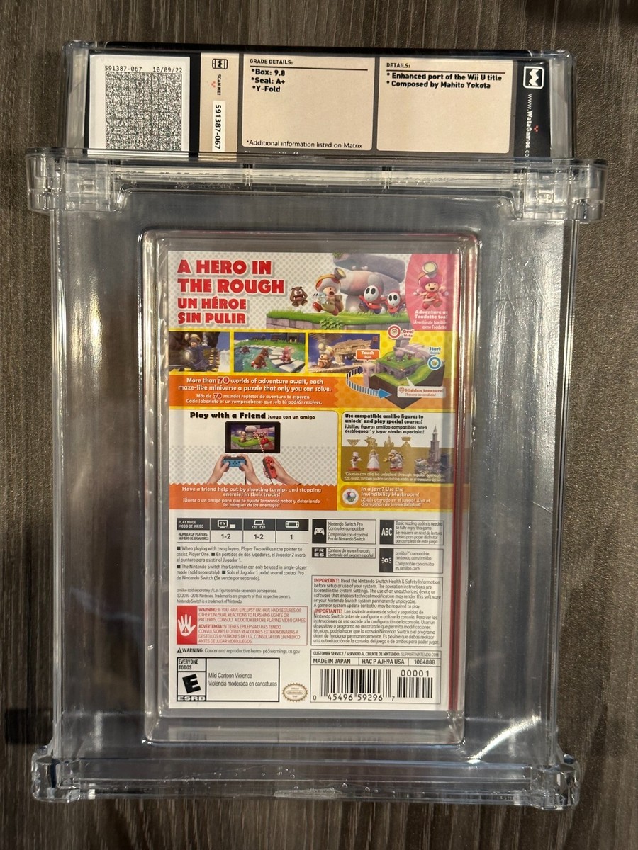 Captain Toad: Treasure Tracker - Nintendo Switch, New Sealed