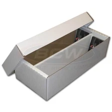 BCW 2 Row Shoe Box - Holds over 300 3x4 Toploaders or 1600 cards