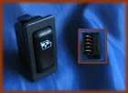 FERRARI 348 / Mondial - Window control switch LH