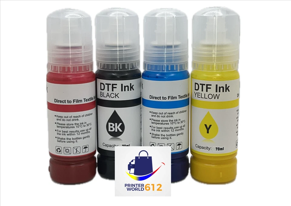 DTF CONVERSION Printer EcoTank ET 2400 Bundle Combo with DTF Ink and Paper - Image 3 of 4