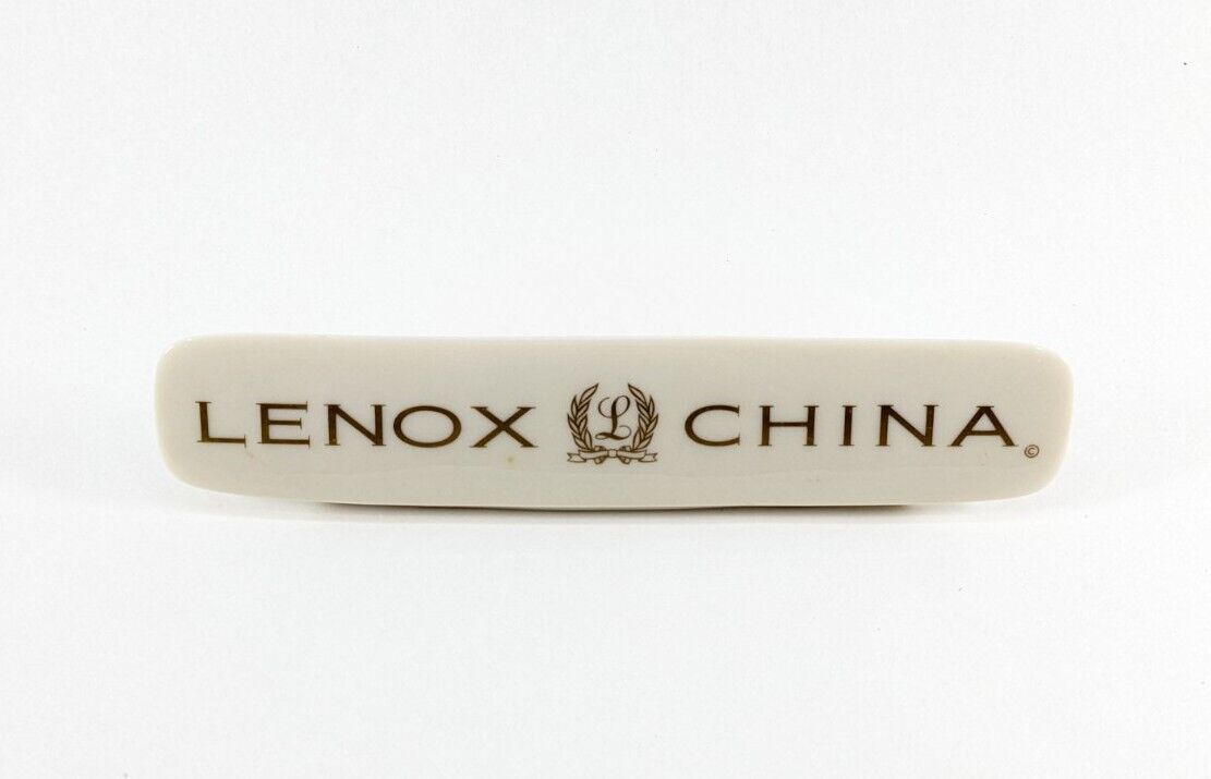 Vintage Porcelain Lenox China Fine China Counter Ad Sign  --------------------C15