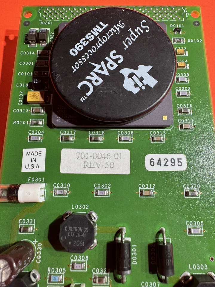 Axil S/420 Workstation 701-0046-01 Clone Sun 50Mhz SM50 SuperSPARC Module CPU - Image 2 of 4
